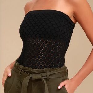 Free people strapless top size xs